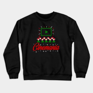 Cinemania Festive Logo T-Shirt Crewneck Sweatshirt